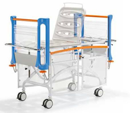 Hospital bed / mechanical / on casters / height-adjustable 9LP0040 Favero Health Projects