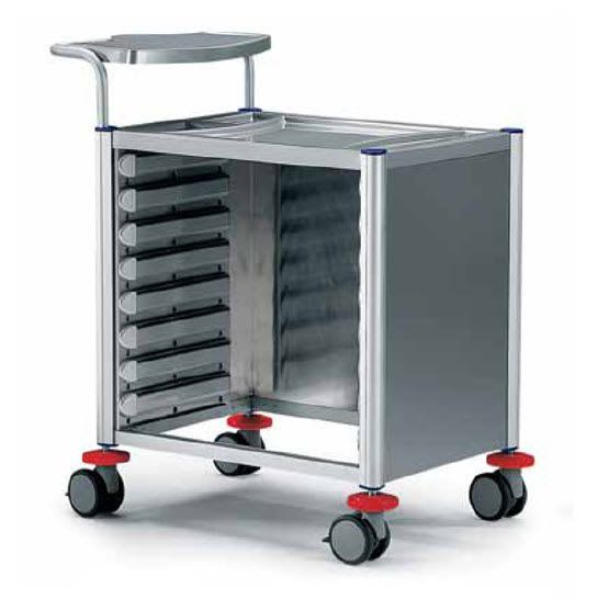 Medical record trolley / horizontal-access 9CA1001 Favero Health Projects
