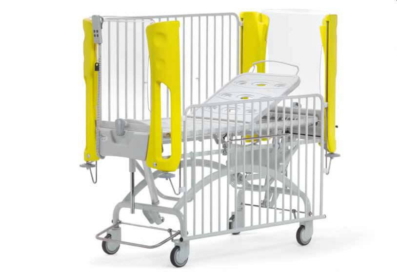 Hospital bed / electrical / on casters / Trendelenburg EMBRACE PLUS Favero Health Projects