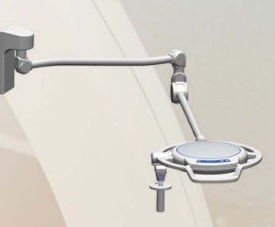 LED surgical light / wall-mounted / 1-arm LMI-400 Sunnex MedicaLights