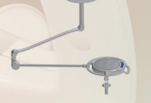 LED surgical light / ceiling-mounted / 1-arm LMI-500 Sunnex MedicaLights