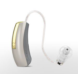 Behind the ear, receiver hearing aid in the canal (RITE) PASSION110 Widex