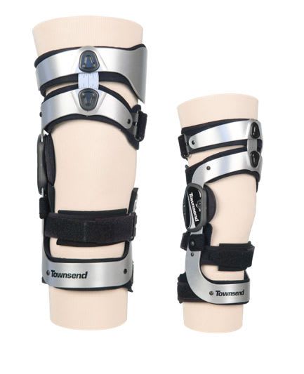 Knee orthosis (orthopedic immobilization) / knee distraction (osteoarthritis) / articulated RELIEVERONE Townsend