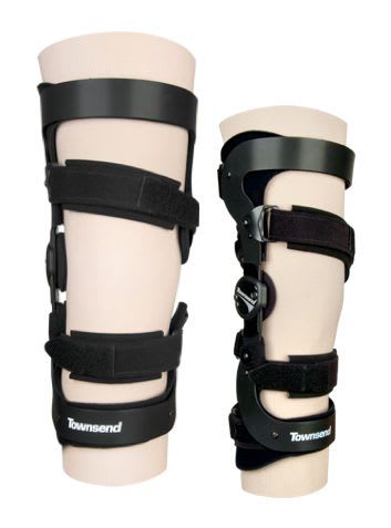 Knee orthosis (orthopedic immobilization) / knee distraction (osteoarthritis) / articulated UNIRELIEVER Townsend