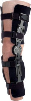 Knee splint (orthopedic immobilization) / articulated EZ PADS Townsend