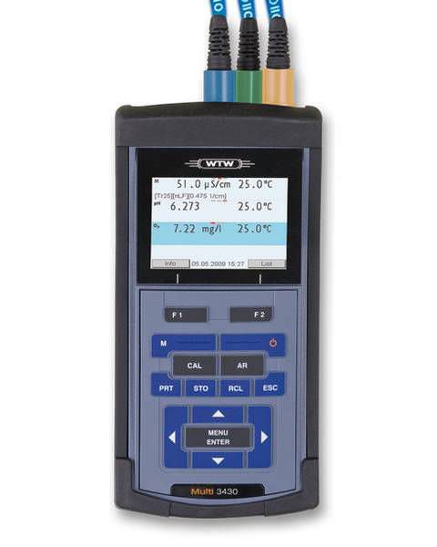 Laboratory multimeter / hand-held / digital Multi 3430 IDS WTW