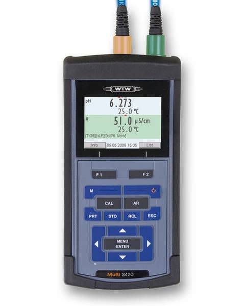 Laboratory multimeter / hand-held / digital Multi 3420 IDS WTW