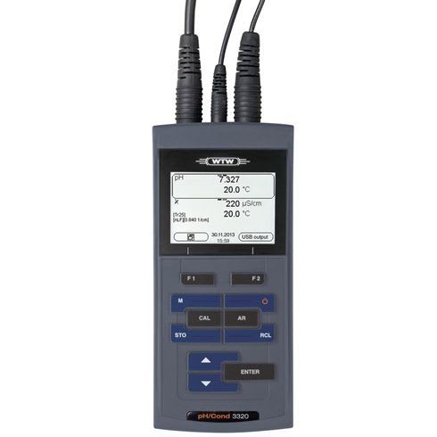 Laboratory pH meter / portable / with conductivity meter ProfILine pH/Cond 3320 WTW