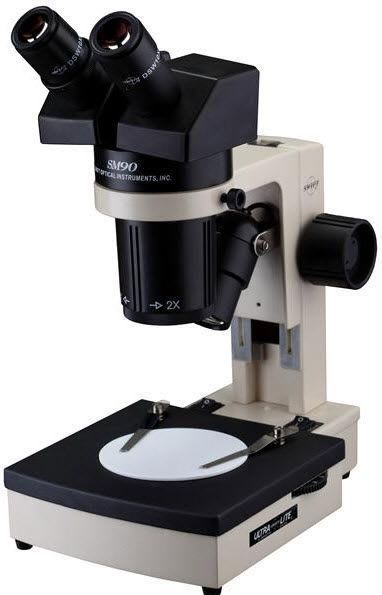 Binocular stereo microscope / white light / LED 1X - 2X | SM91-SM90CL Swift Optical Instruments