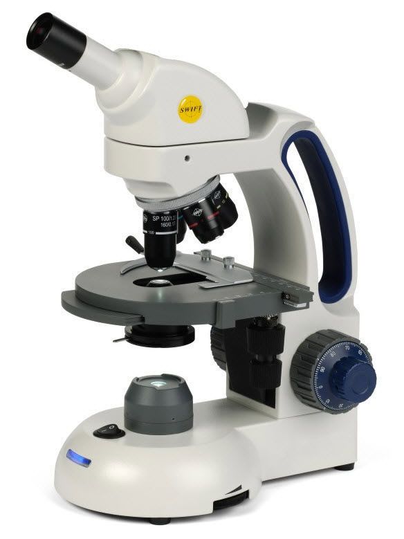 Biology microscope / optical / monocular / LED M3702C-4 Swift Optical Instruments