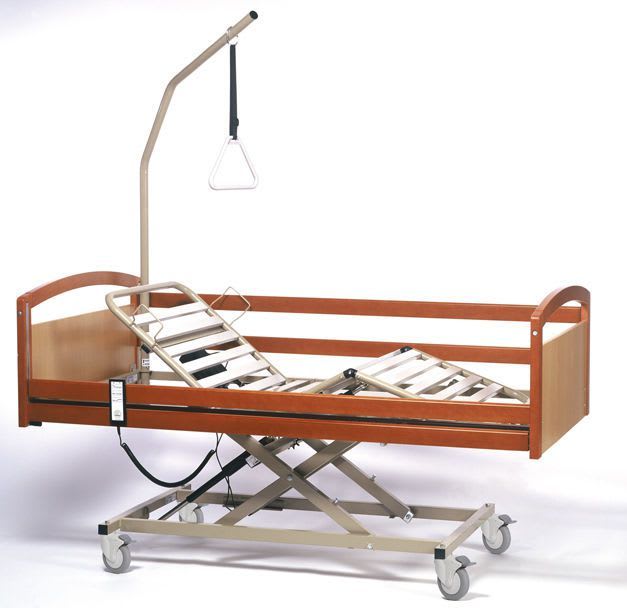 Electrical bed / height-adjustable / 4 sections Interval Vermeiren
