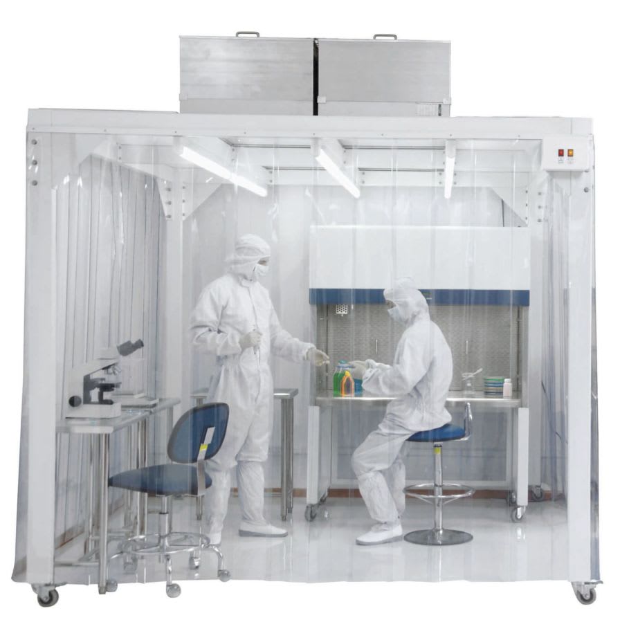 Modular cleanroom / soft wall / for healthcare facilities Soft Capsule® ESCO