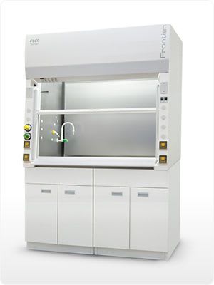 Radioisotope handling fume hood / chemical / laboratory Frontier™ Radioisotope™ EFI ESCO