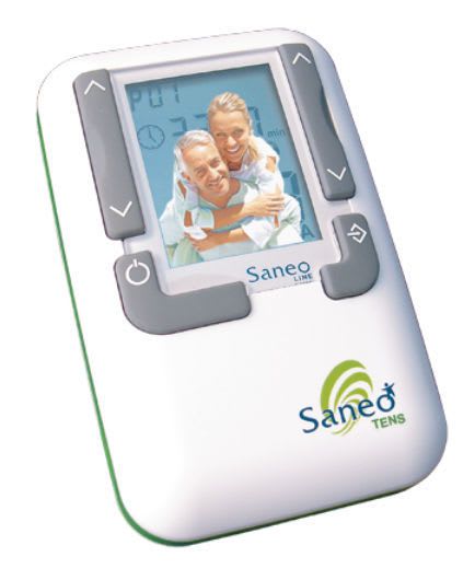 Electro-stimulator (physiotherapy) / hand-held / TENS / 2-channel SaneoTENS Tic Medizintechnik