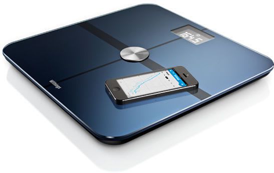 Bio-impedancemetry body composition analyzer / digital 5 -180 kg Withings