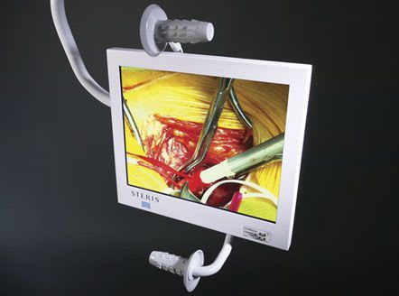 LED surgical light / ceiling-mounted / 1-arm 160 000 lux | Harmony® LED STERIS