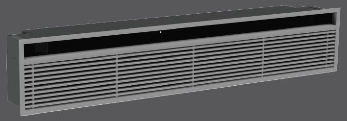 Active chilled beam / for healthcare facilities DISA-V Titus