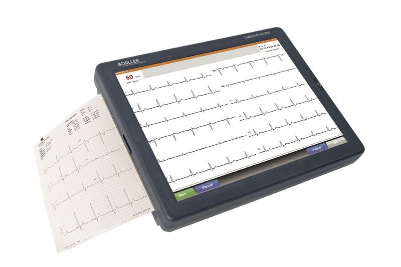 Digital electrocardiograph / 12-channel / with touchscreen CARDIOVIT MS-2015 SCHILLER