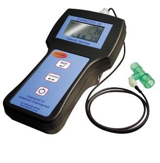 Hand-held veterinary carbon dioxide monitor Capnovet-10 Vetronic Services