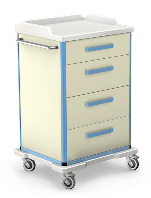 Multi-function trolley / medical device / with drawer / with door WMW series TECHMED Sp. z o.o.
