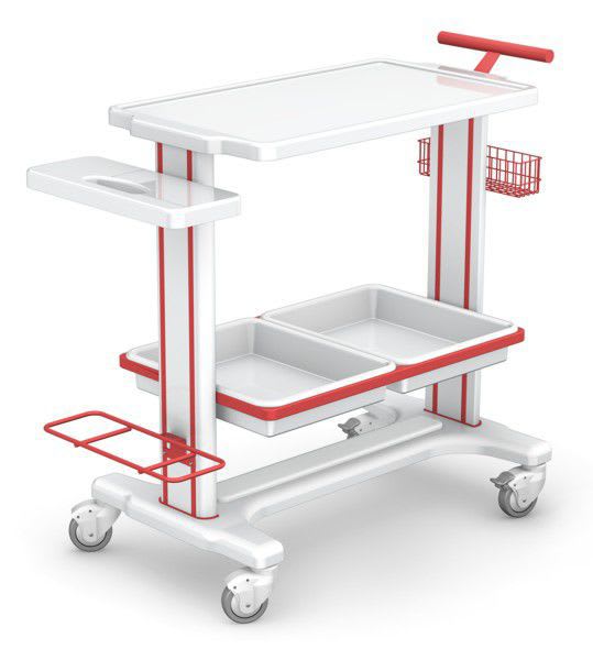 Multi-function trolley / instrument MB-3 series H-03 type new image TECHMED Sp. z o.o.