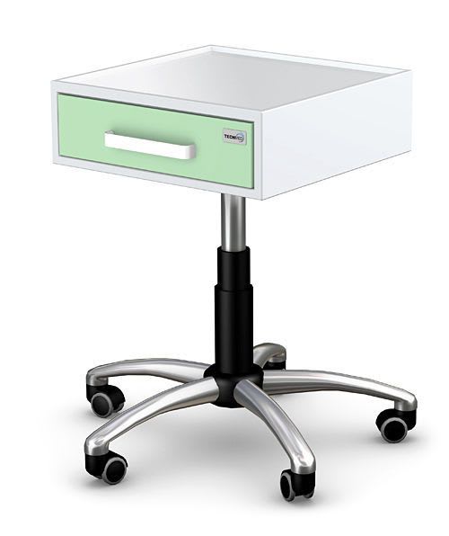 Multi-function trolley / with drawer / modular / height-adjustable K-5 series A type TECHMED Sp. z o.o.
