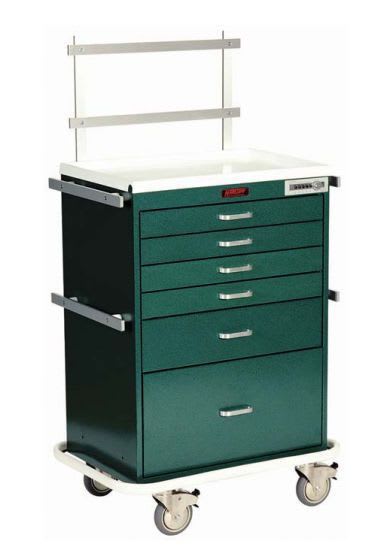 Anesthesia trolley / with shelf unit 7451 Harloff