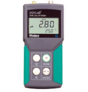 Laboratory pH meter / portable / with thermometer 610310001 Windaus Labortechnik
