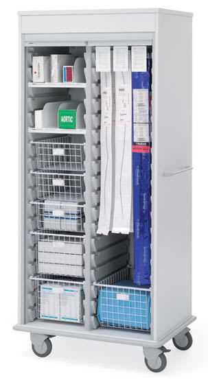 Medical cabinet / storage / for healthcare facilities / with tambour door 4200FC Stanley Healthcare