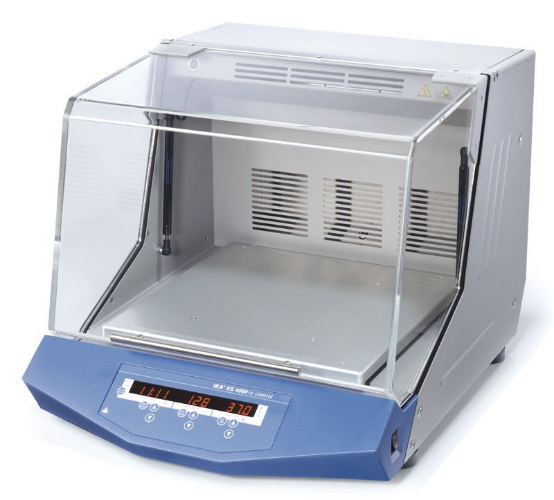 Laboratory incubator shaker -80 °C ... +5 °C, 10 , 10 - 500 rpm | KS 4000 ic control IKA
