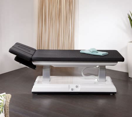 Electrical massage table / collapsible / height-adjustable / 2 sections Physioflexli Trautwein