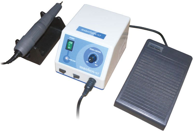 Dental laboratory micromotor control unit / with handpiece N7 TPC