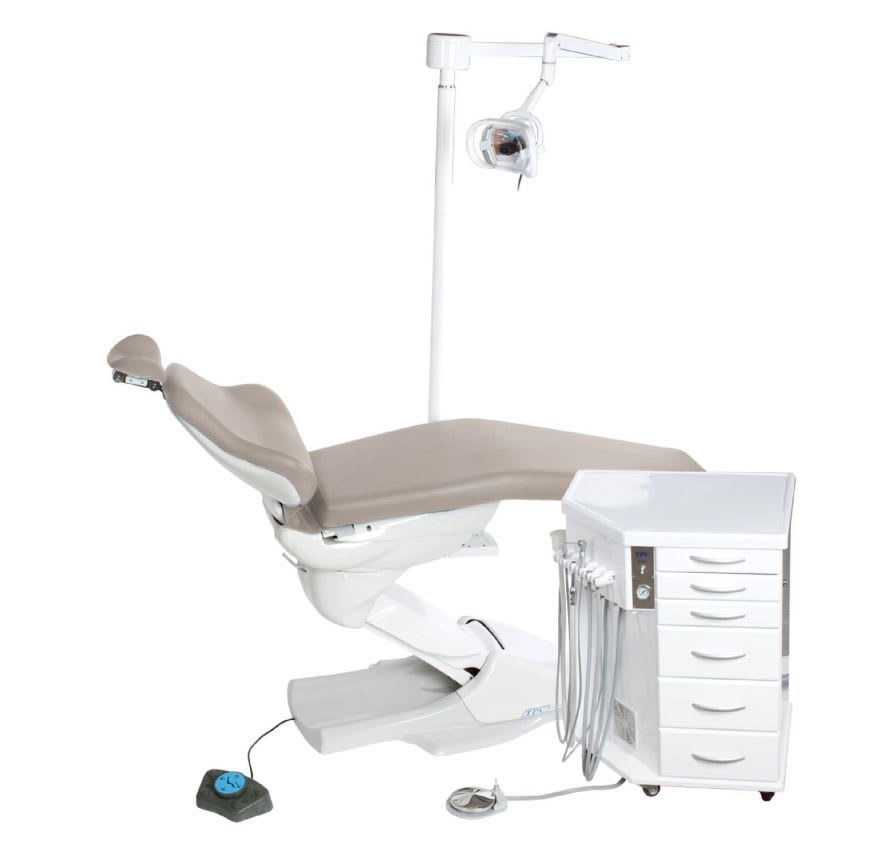 Orthodontic treatment unit with hydraulic chair MOP3000 TPC