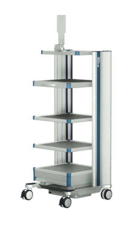 Endoscopy cart / with shelf Vimex