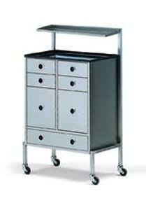 Anesthesia trolley / stainless steel galeno_2472 PICOMED