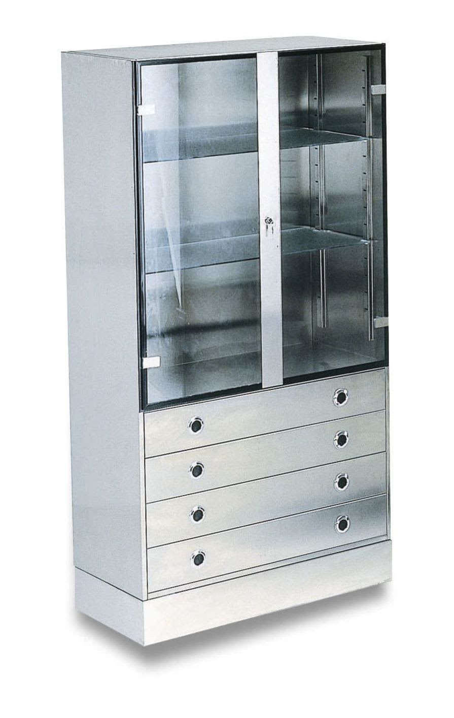 Medical cabinet / operating room / stainless steel galeno_1203-A PICOMED