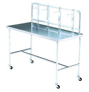Work table / on casters / stainless steel galeno_2512 PICOMED