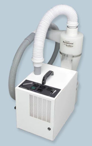 Dental laboratory dust suction unit / 2-workstation Vanguard Platinum 2X - 10332 Vaniman