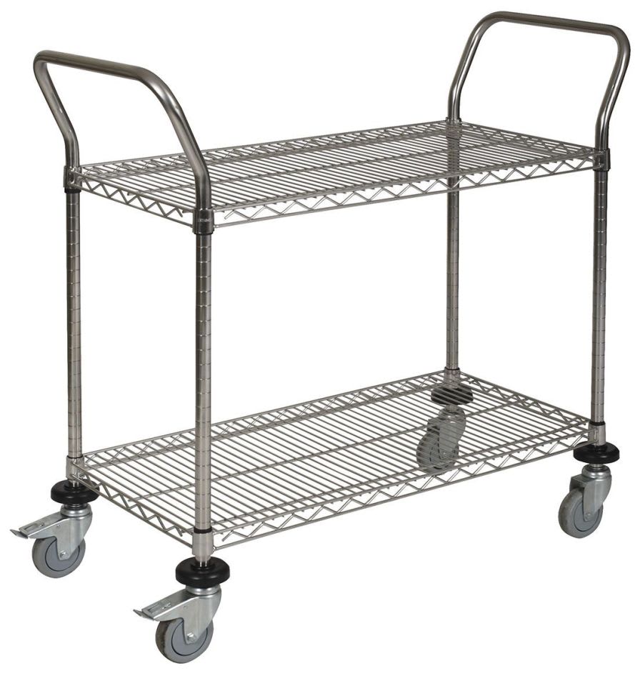 Instrument trolley / 1-tray MTRA 2128 MIXTA STAINLESS STEEL HOSPITAL EQUIPMENTS