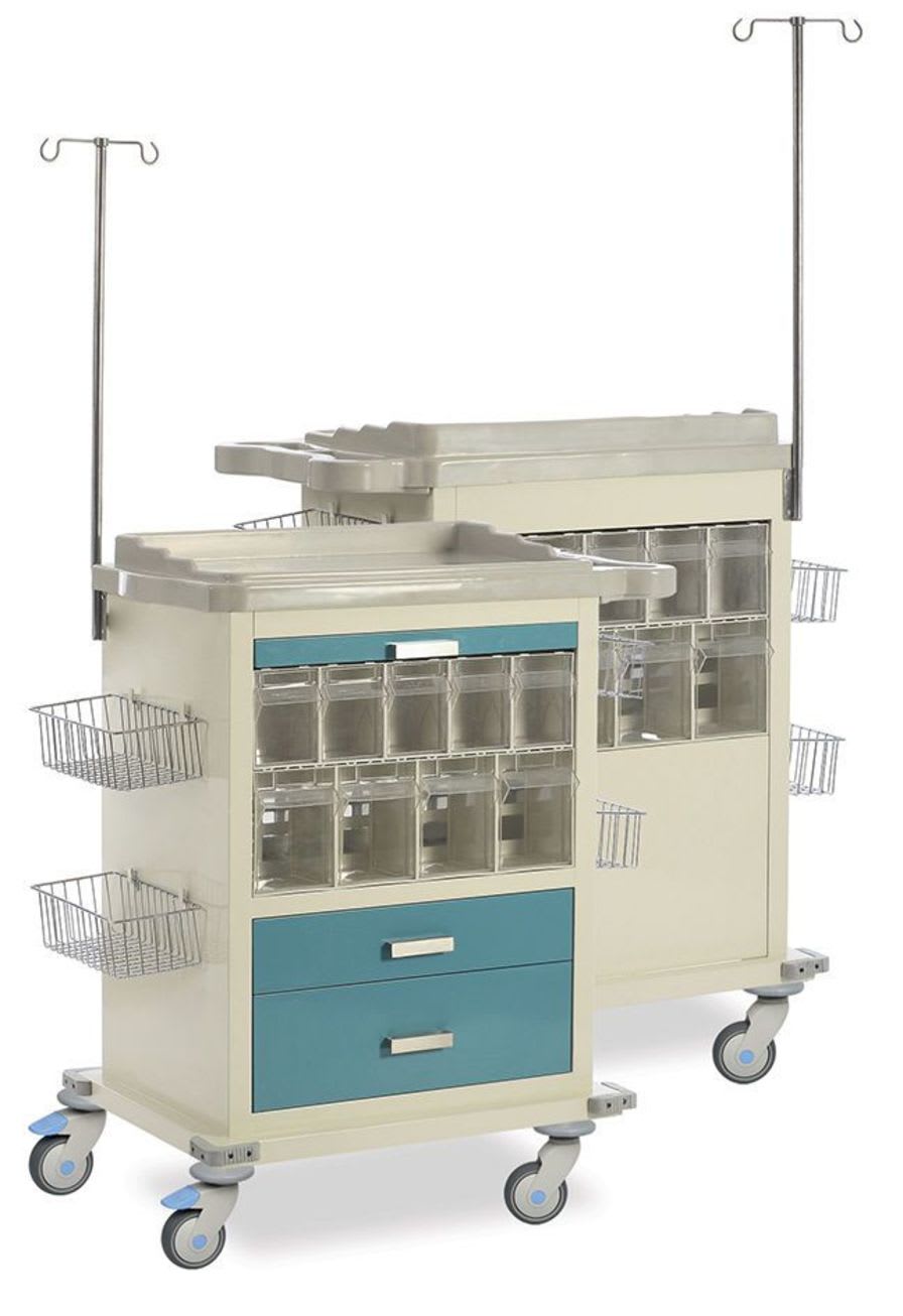 Medicine distribution trolley / stainless steel MPA 7510 MIXTA STAINLESS STEEL HOSPITAL EQUIPMENTS
