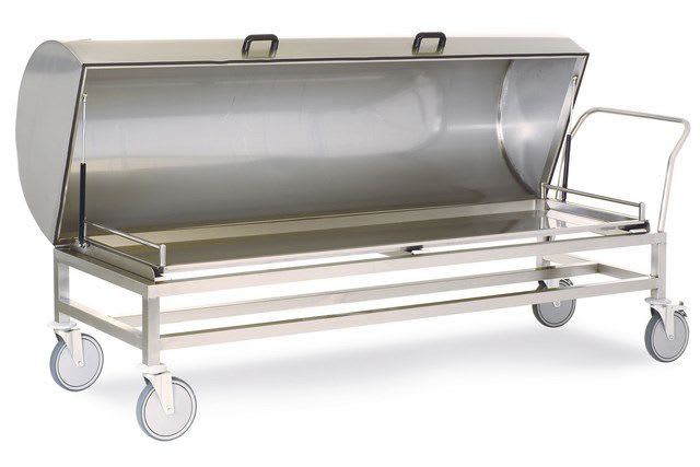 Mortuary trolley / transfer MCTA 9011 MIXTA STAINLESS STEEL HOSPITAL EQUIPMENTS