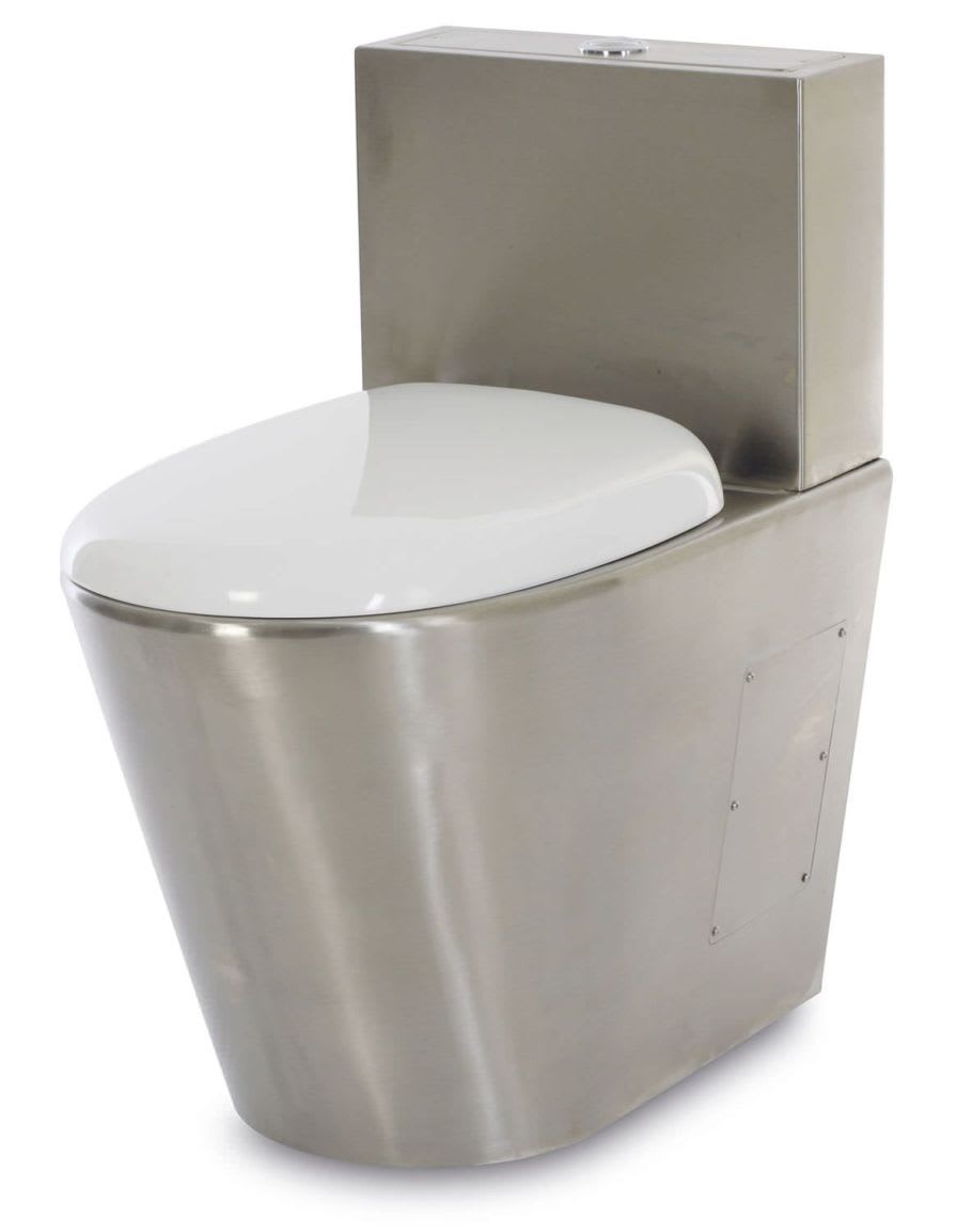 Raised toilet seat MPCR - 3110 - 11 MIXTA STAINLESS STEEL HOSPITAL EQUIPMENTS