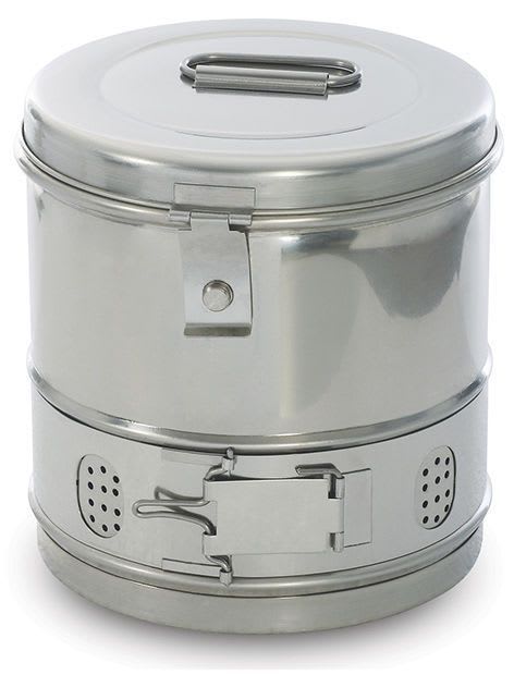 Perforated dressing drum MTR 0900 MIXTA STAINLESS STEEL HOSPITAL EQUIPMENTS