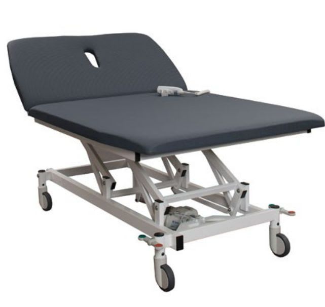 Bariatric examination table / electrical / height-adjustable / 2-section PLE03/(COLOUR)/1 Sidhil
