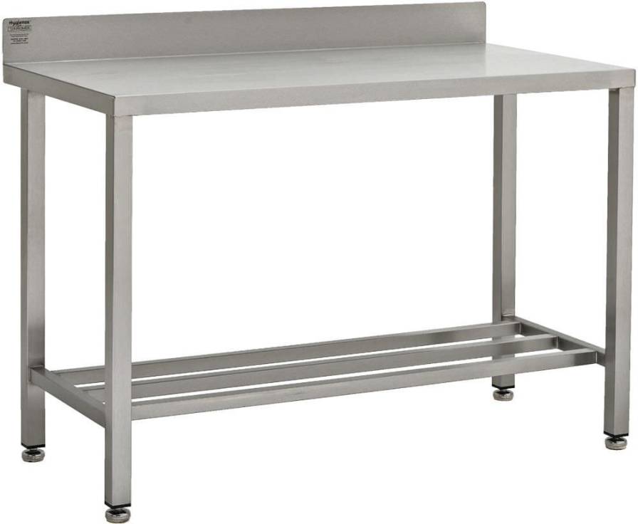 Work table / rectangular / stainless steel W/TSSB TEKNOMEK
