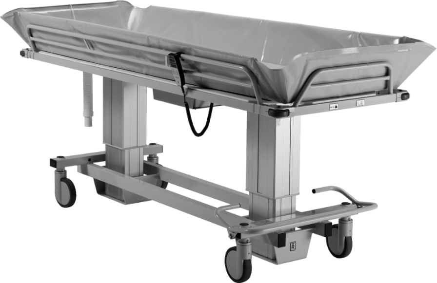 Electrical shower trolley / bariatric / height-adjustable max. 240 kg | TR 4200 Atlas Junior TR Equipment AB