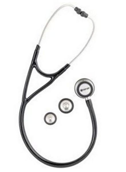 Dual-head stethoscope / cardiology / stainless steel Cardio Prestige® Spengler SAS