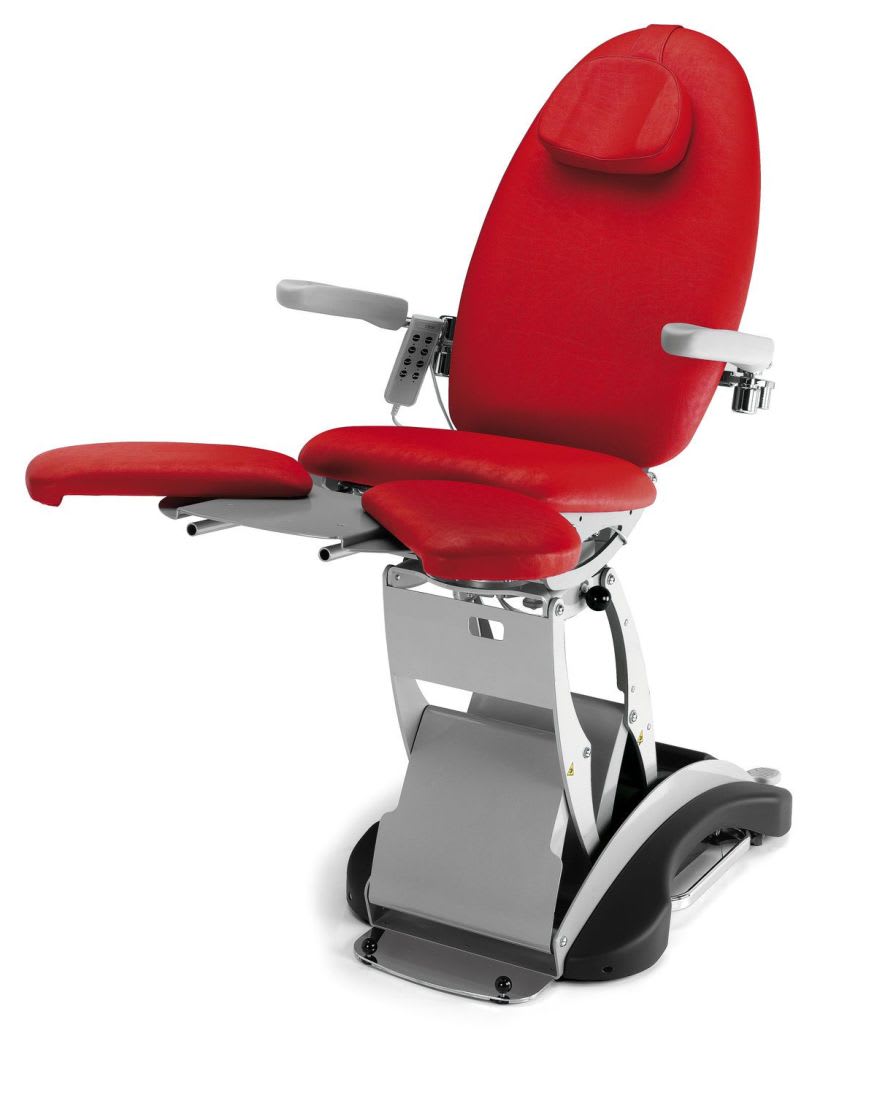 Podiatry examination chair / electrical / height-adjustable / 3-section FRANCY E TEYCO MED
