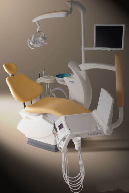 Dental treatment unit with hydraulic chair Maxpert Shinhung