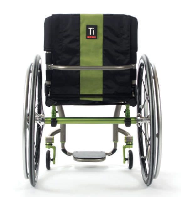 Active wheelchair / height-adjustable / with legrest ZRA TiLite